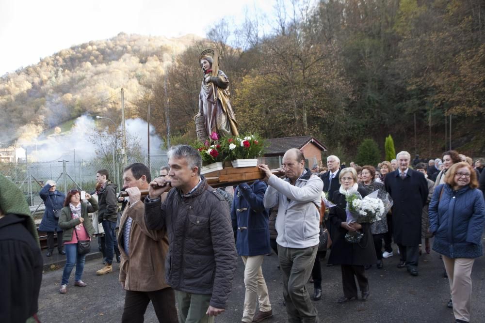 Fiesta de Santa Bárbara en las Cuencas