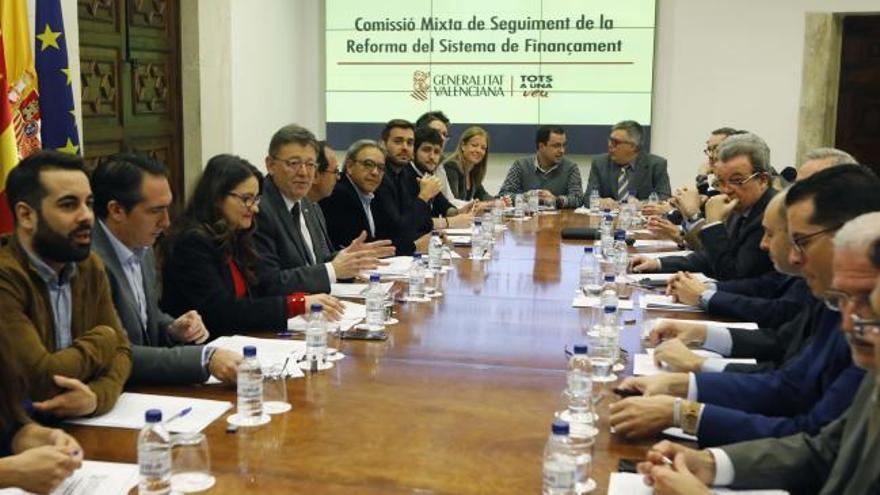 El Consell dona un colp damunt la taula del finançament