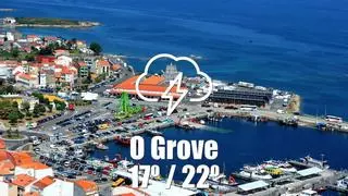 El tiempo en O Grove: previsión meteorológica para hoy, viernes 17 de julio