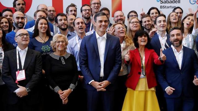 El presidente Pedro Sánchez, en la clausura de South Summit.