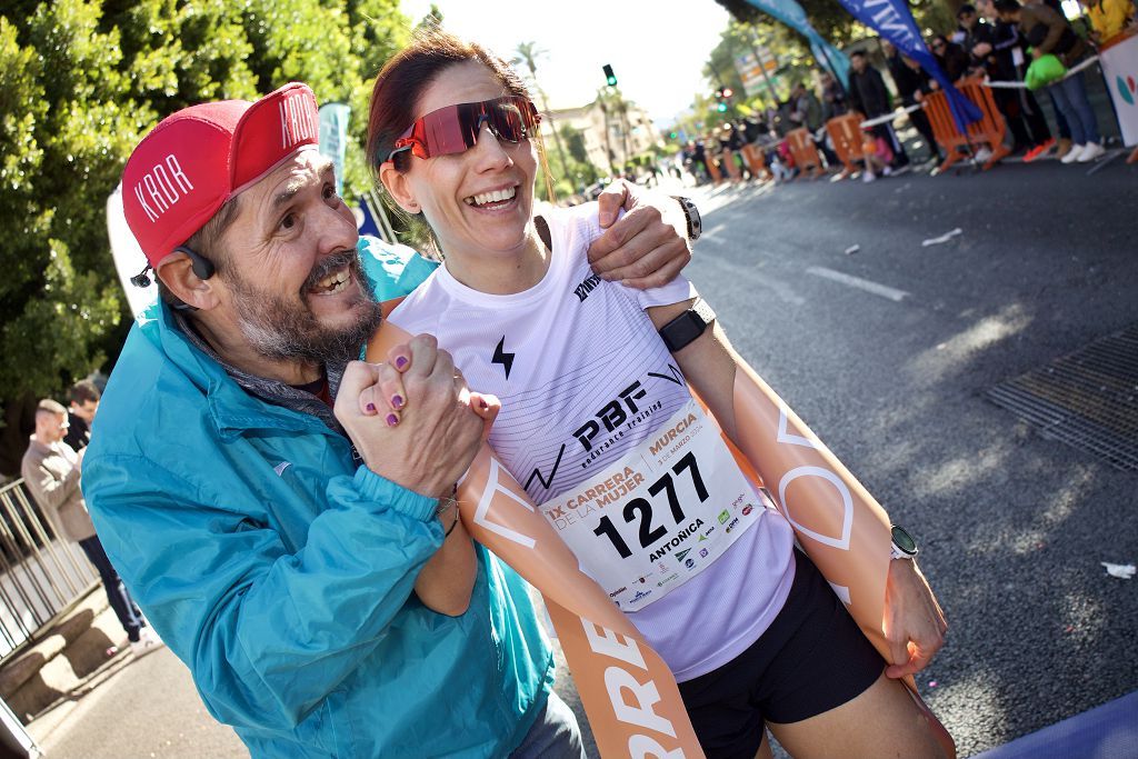 Las imágenes de la llegada a meta de la Carrera de la Mujer de Murcia 2024