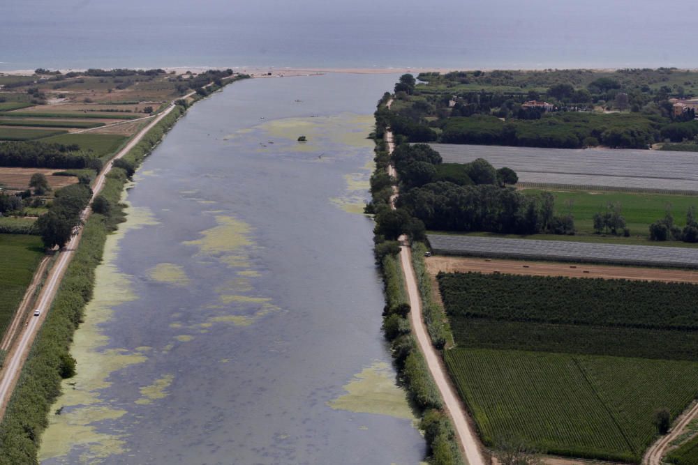 El Baix Ter des de l''aire