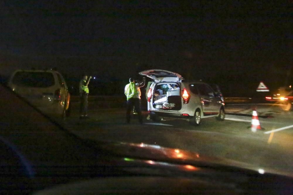 Un kamikaze fallece y deja cinco heridos tras sembrar el pánico en la autopista "Y"