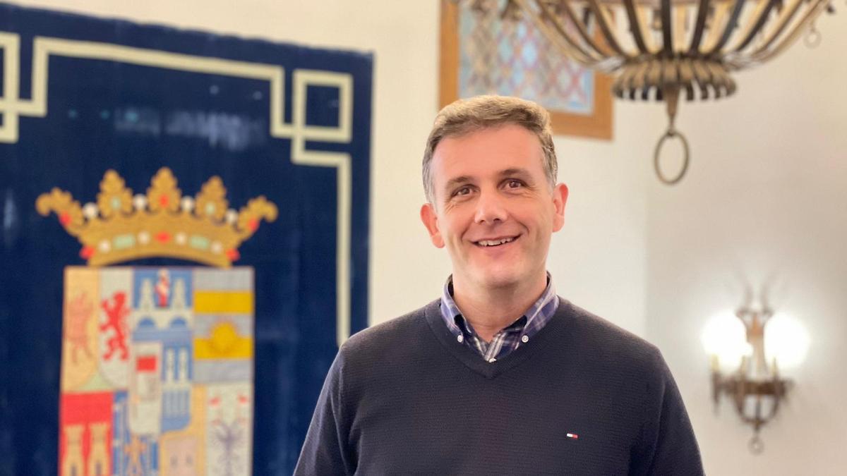 Ramiro Silva Monterrubio, diputado de Política Social, Familia e Igualdad, en el palacio de la Dipuación Provincial. | Cedida