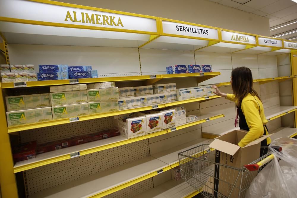 Así viven los asturianos el primer día de alarma