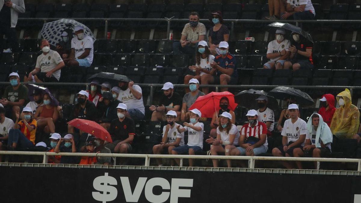 Mestalla el día del Athletic