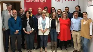 Purga en el PSPV de San Vicente: una lista en la que solo sobreviven el alcalde y tres ediles