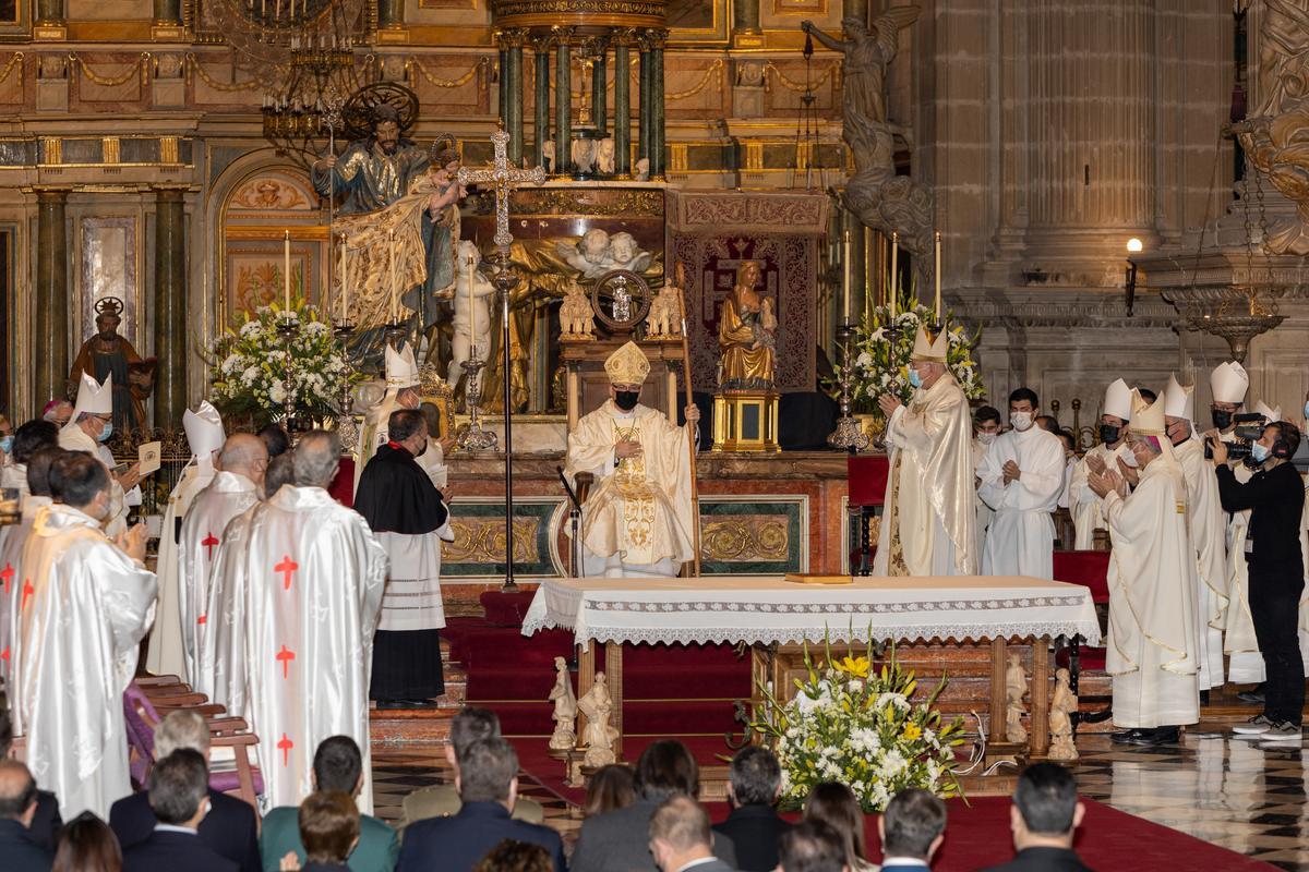 Un momento del acto, este sábado en Jaén.