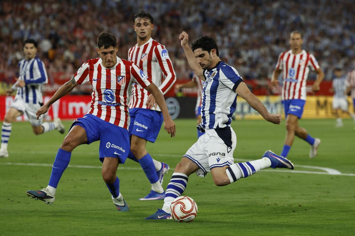 Final de Copa: Atlético de Madrid - Real Sociedad, en imágenes