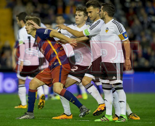 Las imágenes del Valencia, 1 - FC Barcelona, 1