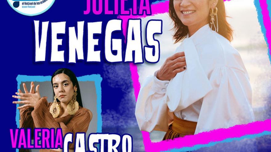 Julieta Venegas y Valeria Castro - Arona SOS Atlántico