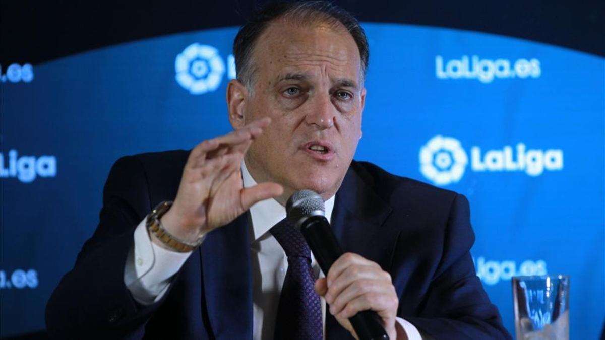 Javier Tebas quiere incluir al político Bermúdez de Castro en La Liga