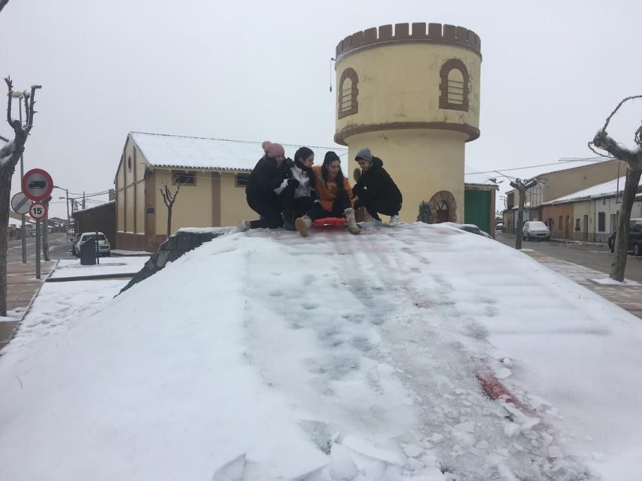 Nieve en Moraleja del Vino