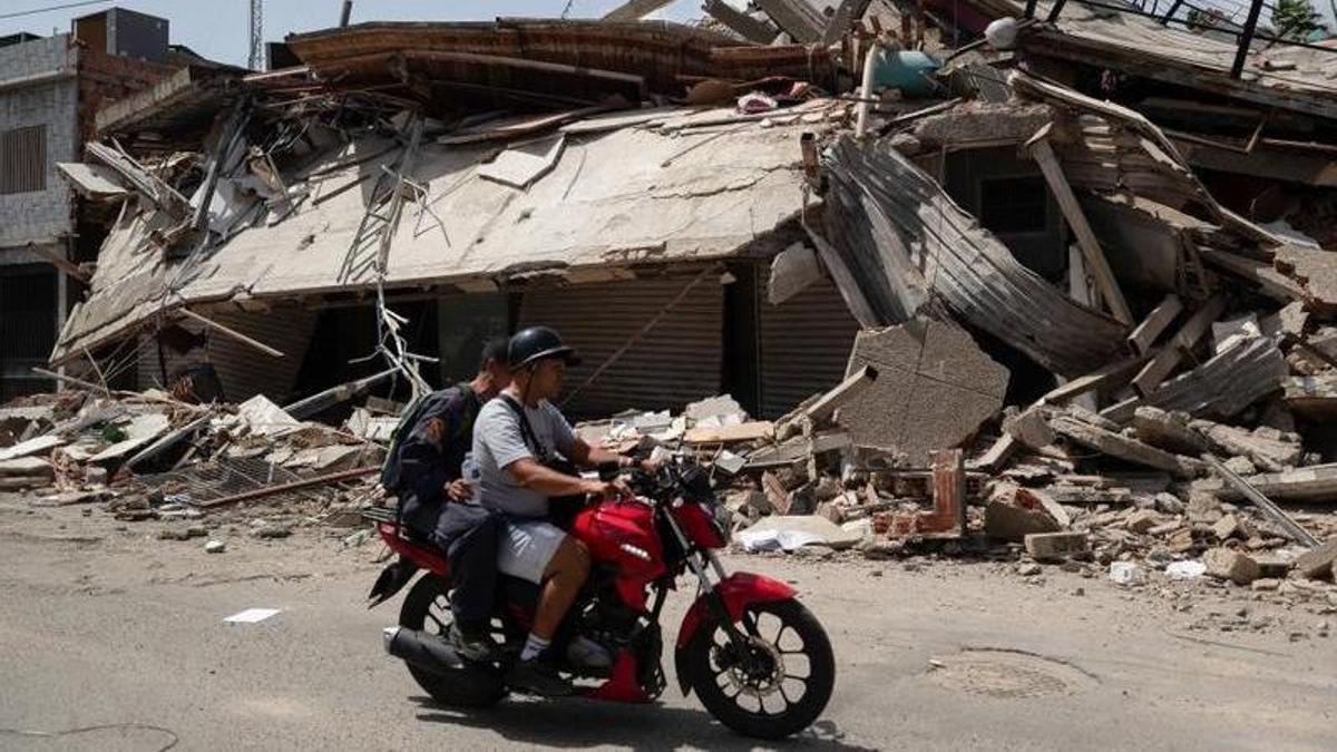 Imágenes de la destrucción del terremoto en Venezuela