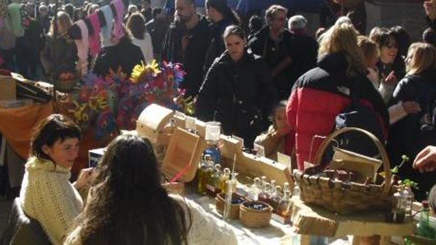 Una de les parades de la Fira de les Bruixes de l&#039;edició de l&#039;any passat