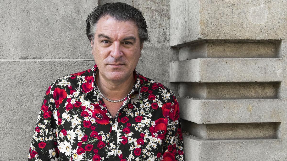 El pianista de flamenco Dorantes antes de su concierto en Barcelona. FOTO FERRAN SENDRA