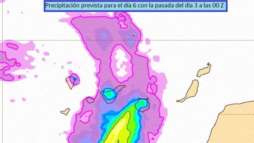 Uno de los modelos previstos para los próximos días.