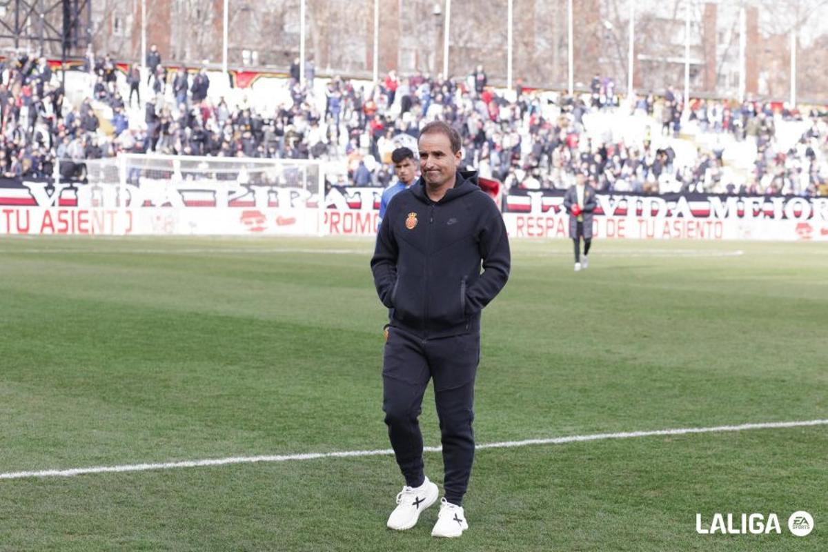 Arrasate, antes del encuentro frente al Rayo.