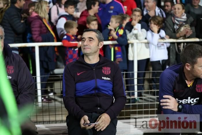 Encuentro entre el FC Cartagena y el FC Barcelona