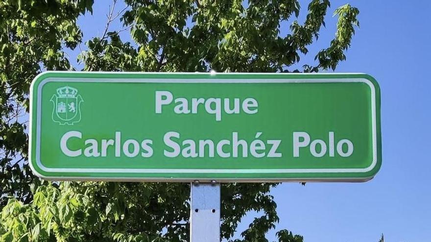 El cartel con el &#039;Sanchéz&#039;, con tilde en la &#039;e&#039;.