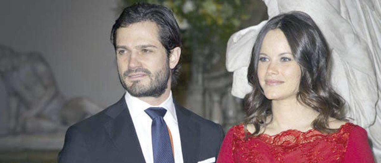 Carlos Felipe y Sofía.