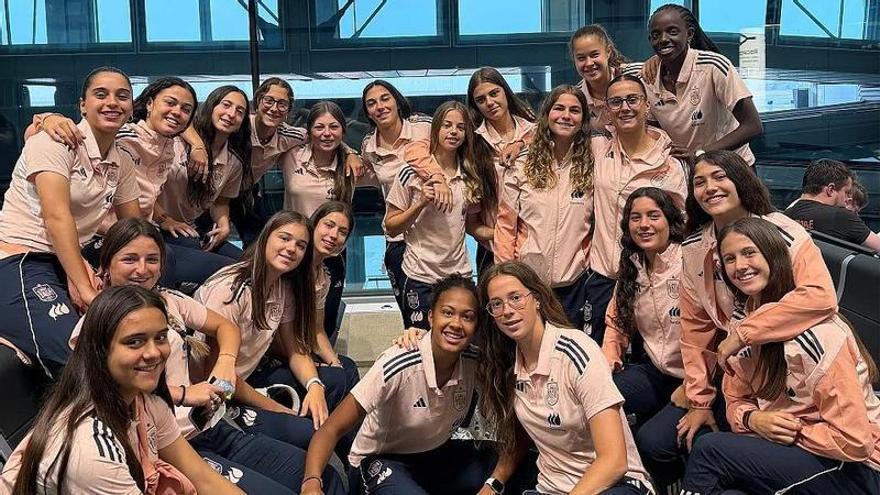 Antía Veiga arranca este martes la Eurocopa sub 17