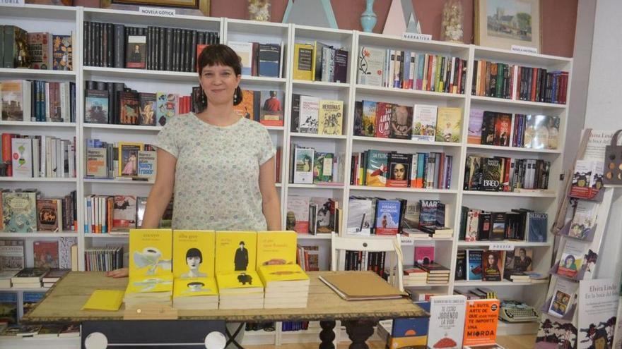 Ester Vallejo tras su presentación en Benavente. | E. P.