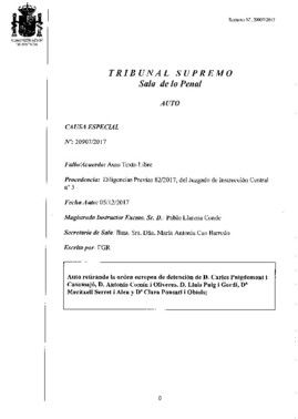La interlocutòria del jutge