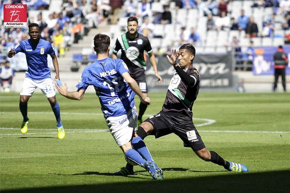 El Oviedo-Córdoba, en imágenes