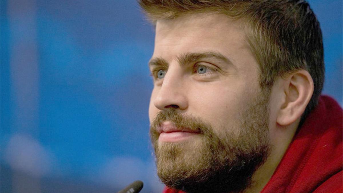 Gerard Piqué confía en repetir el triplete