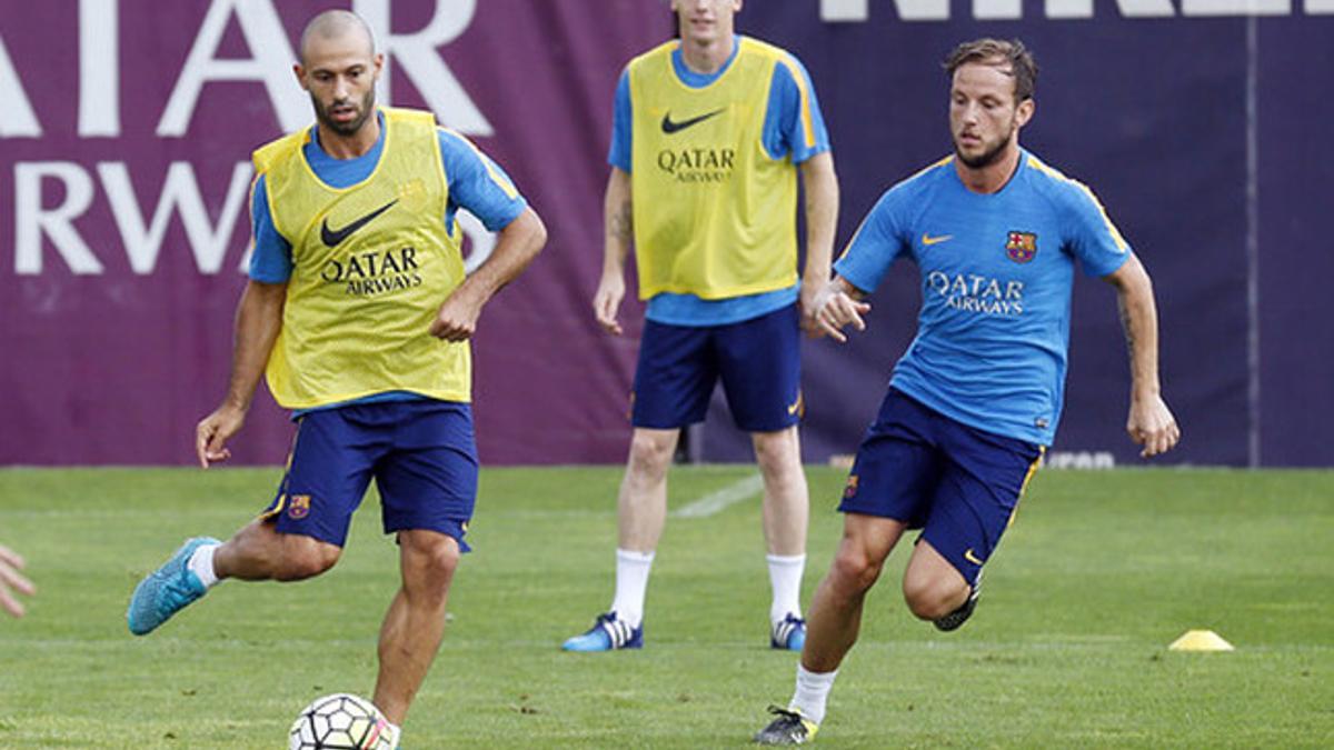 El equipo se entrenó este lunes por la mañana en la Ciutat Esportiva