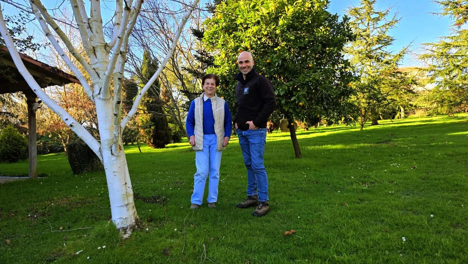 De paseo por el vergel de San Justo, en Villaviciosa