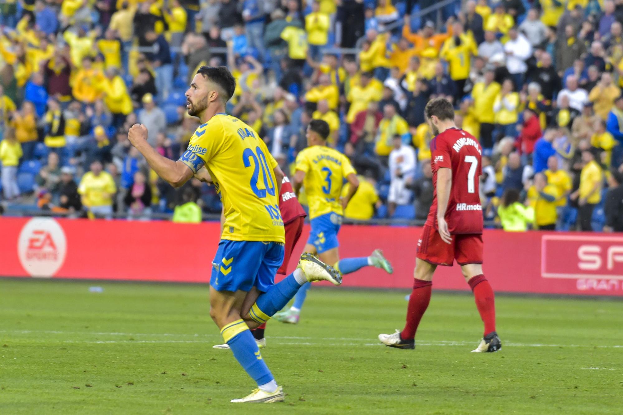 El partido UD Las Palmas-CA Osasuna, en imágenes