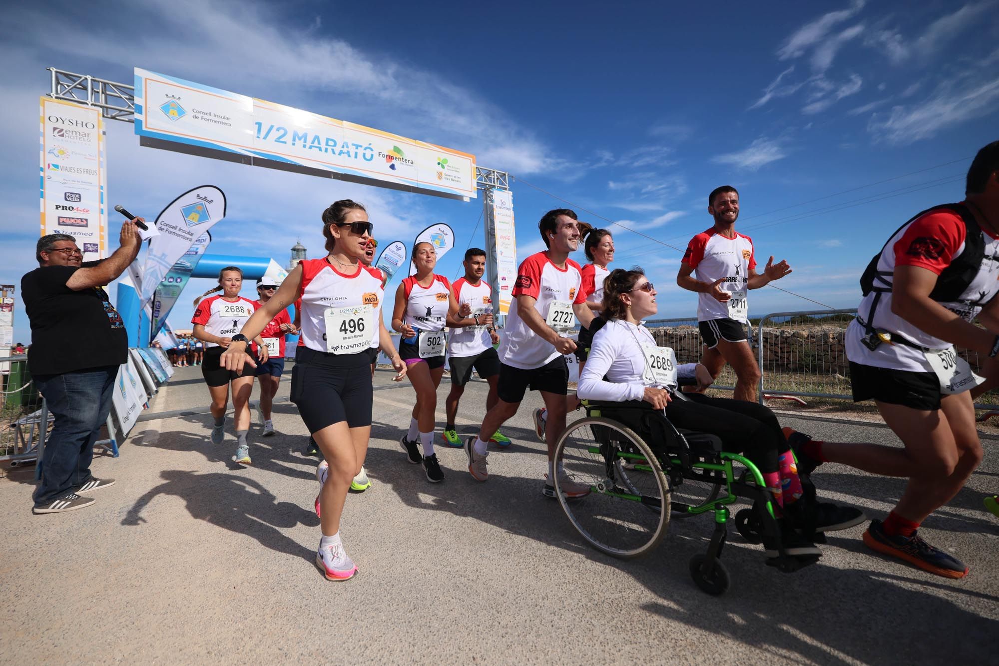 Todas las imágenes de la Media Maratón de Formentera 2024