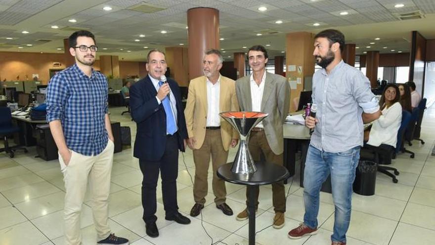 El título de la Supercopa ganado por el Granca llega a LA PROVINCIA
