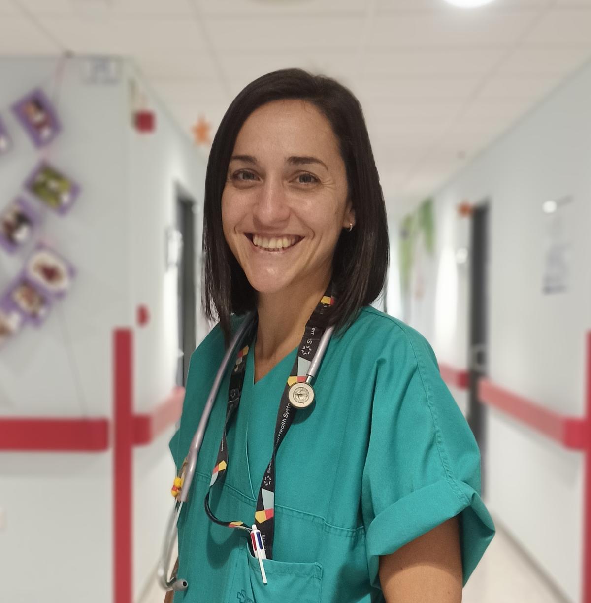 Carolina López Sanguos, del Servicio de Neonatología del CHUS.