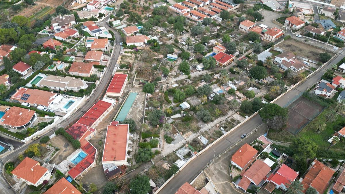 Terreno del antiguo cámping Bellavista que ha adquirido el Ayuntamiento de Peñíscola.