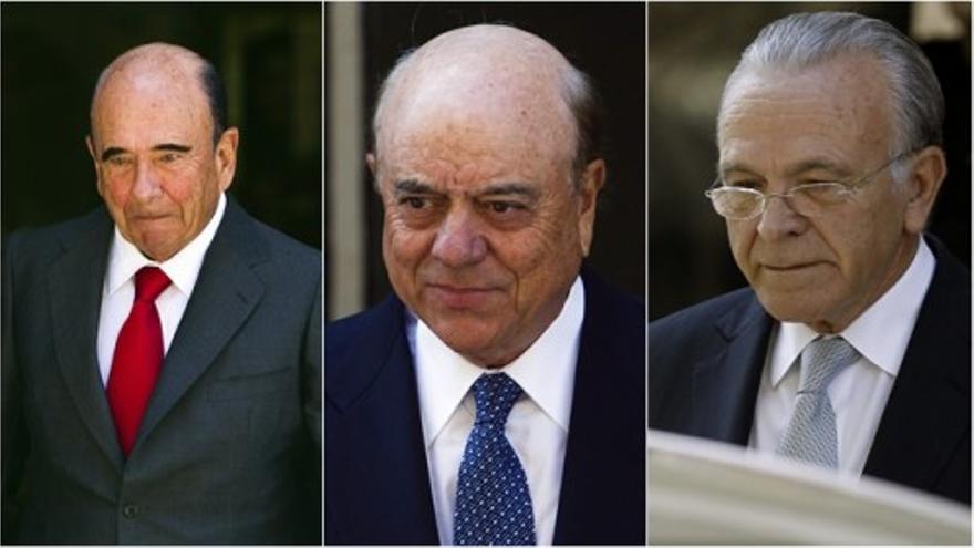 Los presidentes de los tres grandes bancos, ante el juez
