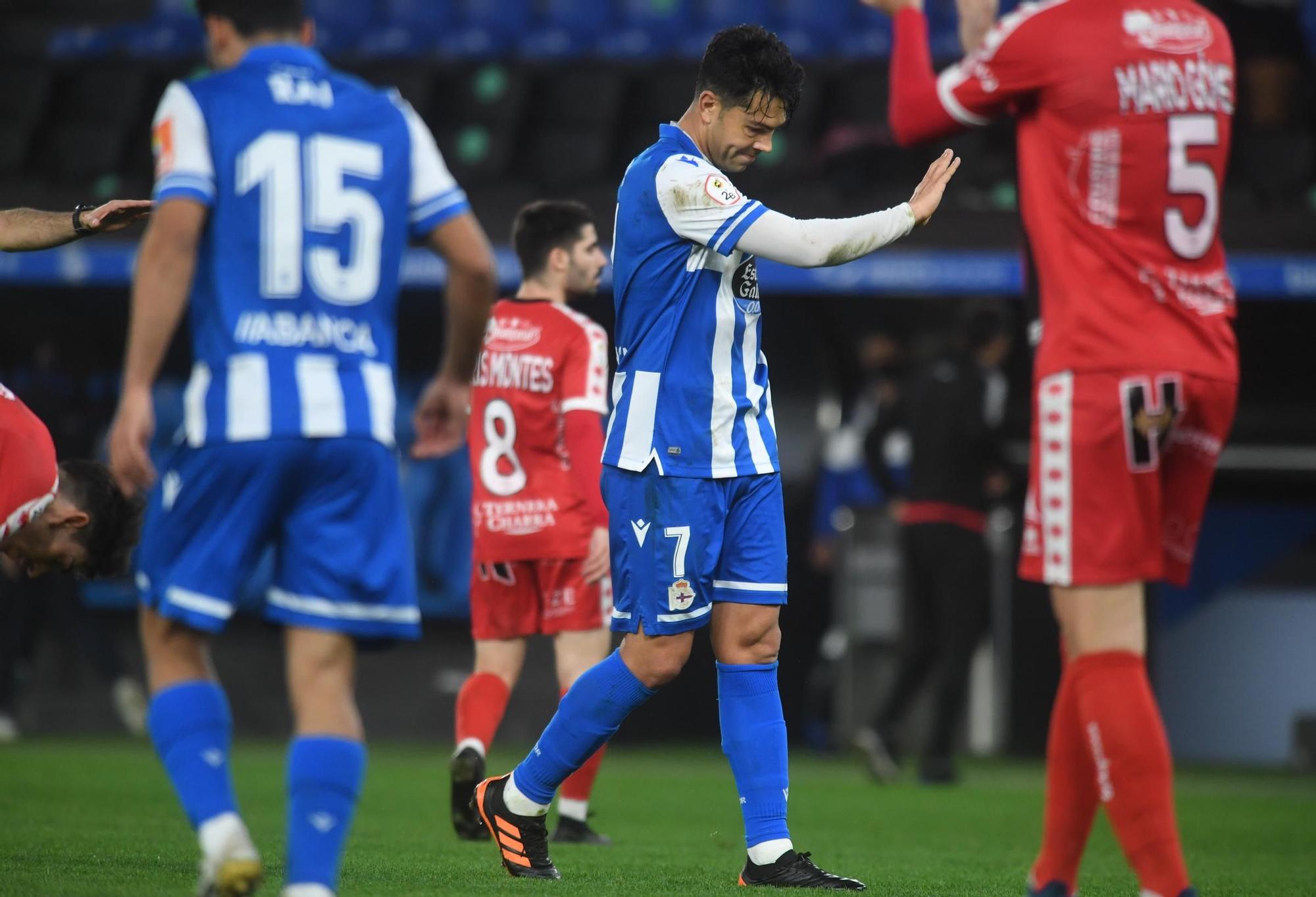 El Dépor empata ante Unionistas en Riazor