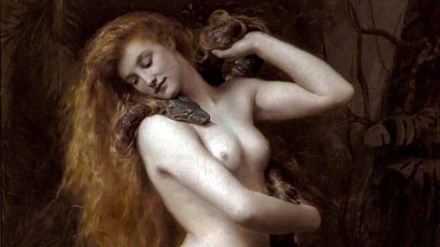 Detalle del cuadro ‘Lilith’ (1892), del pintor prerrafaelita John Collier.