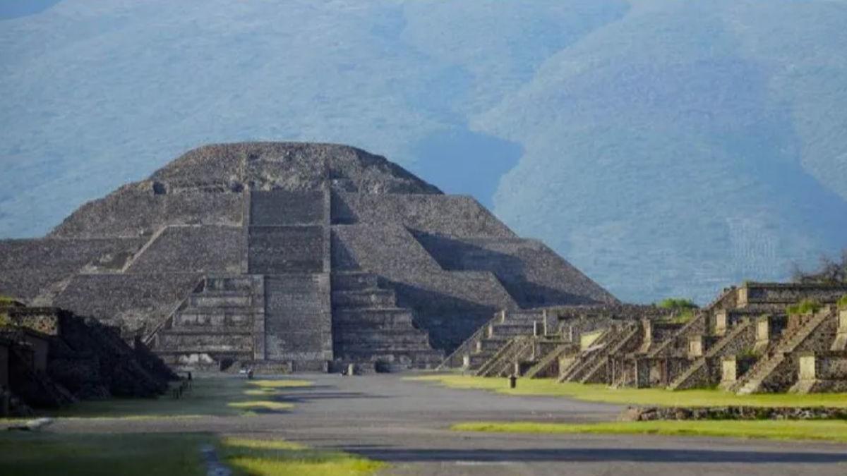 La Pirámide de la Luna se construyó entre el año 1 y 350 d.C.