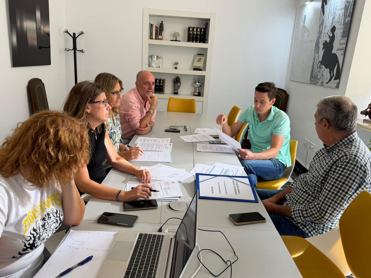 Imagen de la reunión del Consorcio Cáceres Ciudad Histórica.