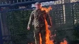 Un soldado estadounidense se inmola frente a la embajada israelí en Washington