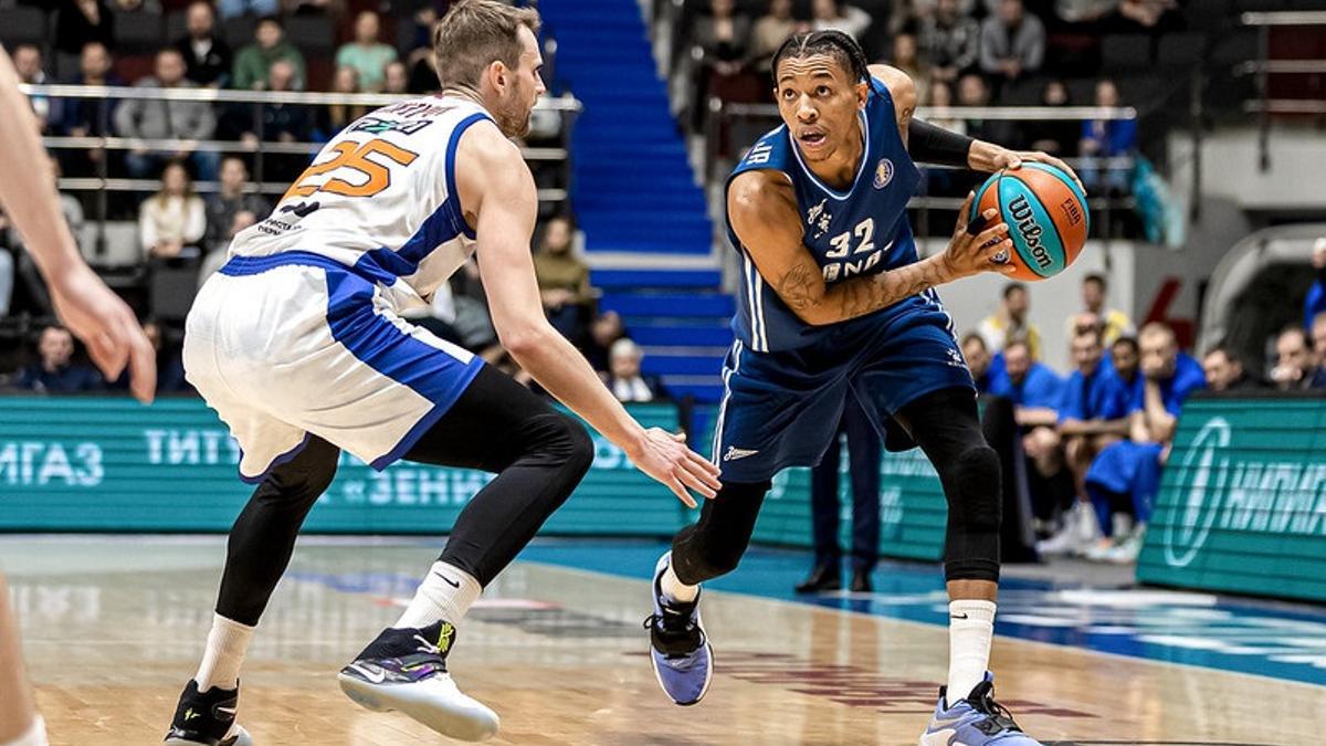 Joe Thomasson, en un dels seus últims partits amb el Zenit