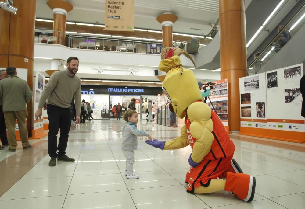 La 'Exposición' del Valencia Basket llega a Nuevo Centro