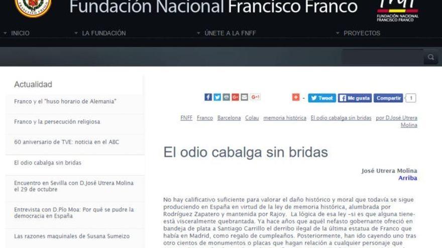 El exministro franquista Utrera Molina compara el momento político actual con el previo al estallido de la guerra civil