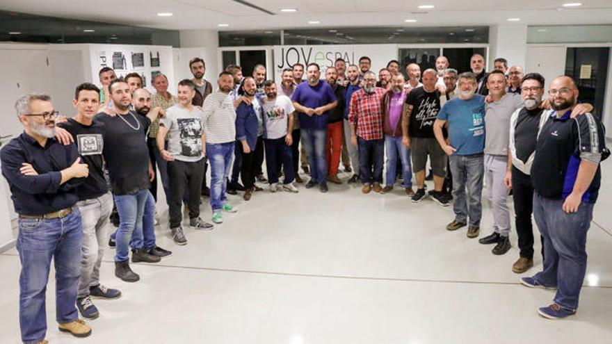 El Mallorca Gay Men&#039;s Chorus durante un ensayo.