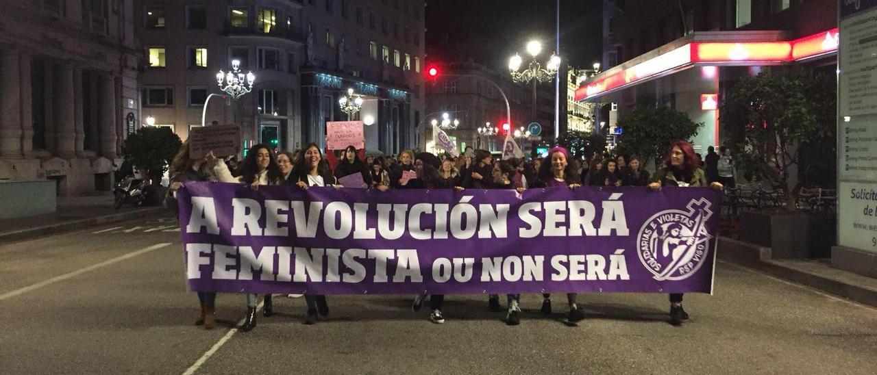 El colectivo feminista &quot;solidarias violetas&quot; comenzará la patrulla nocturna