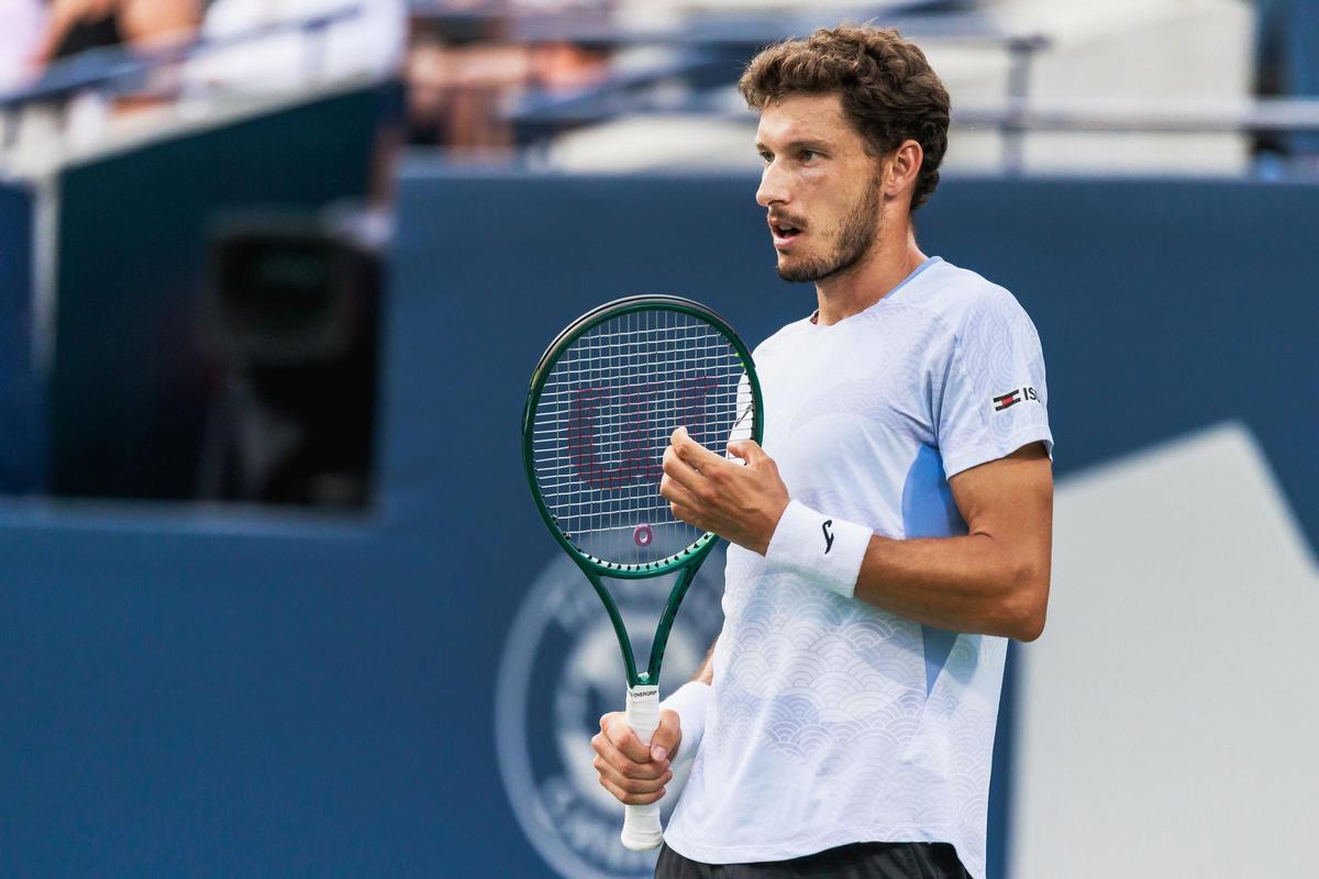 Pablo Carreño durante la temporada pasada.