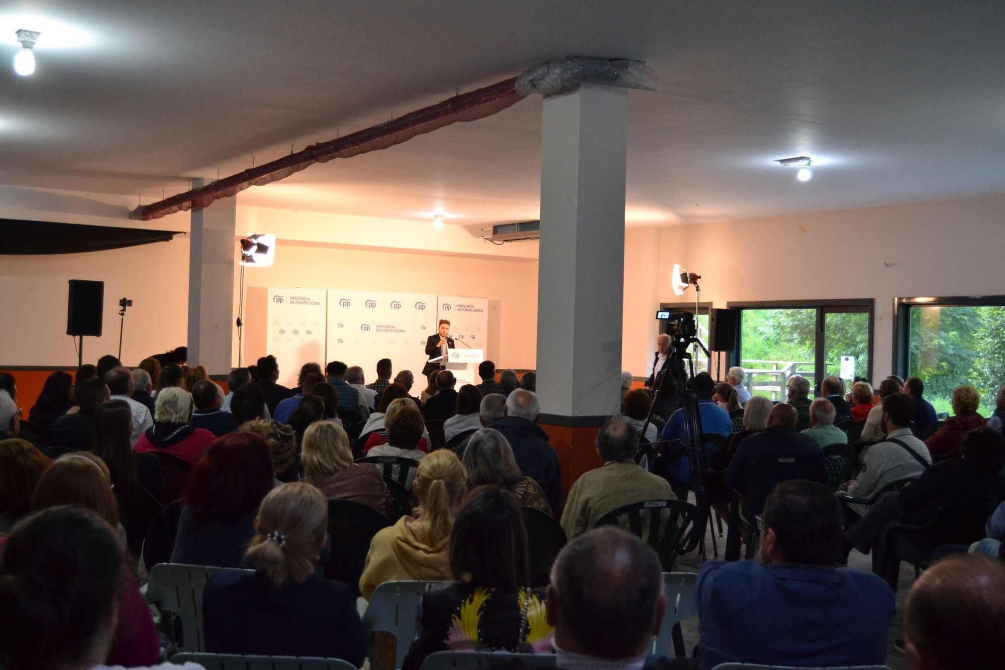 La presentación de Iván Caamaño y su candidatura.